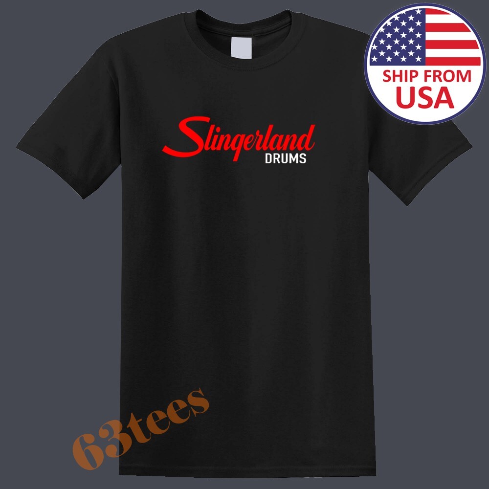 Slingerland Men's Black Size S to 5XL