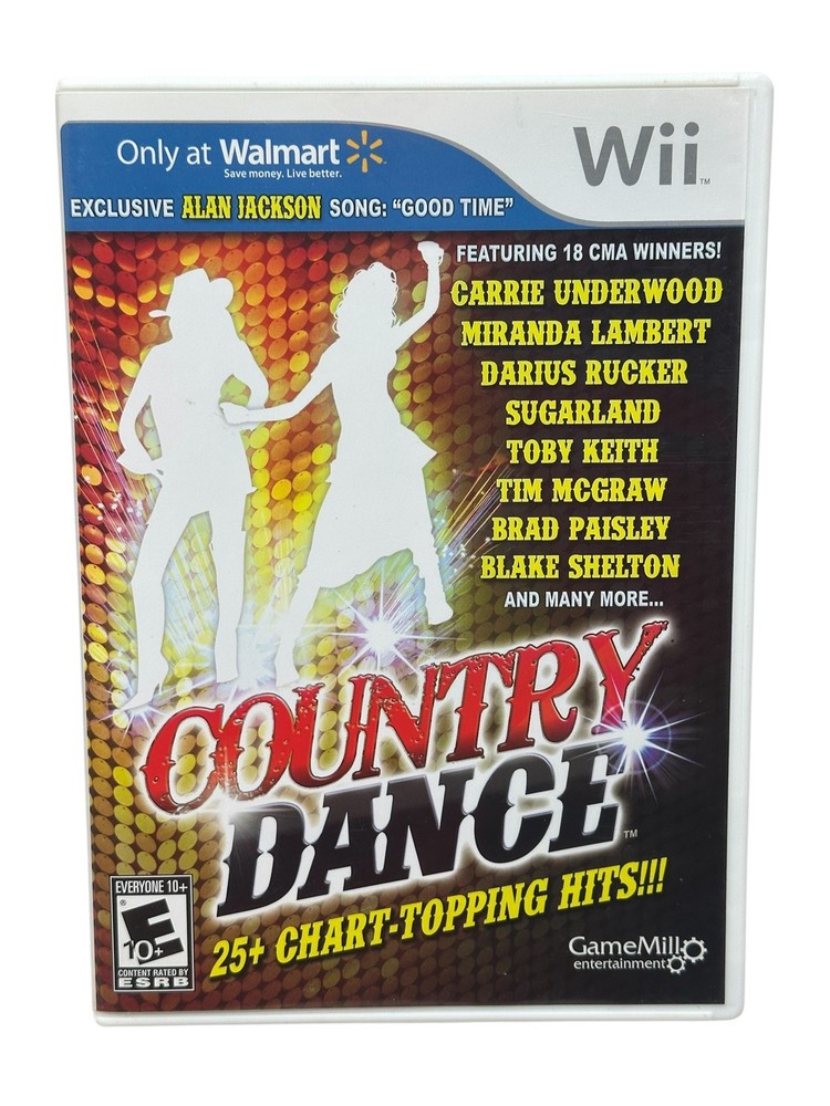 Country Dance (Nintendo Wii, 2011) Complete and Tested