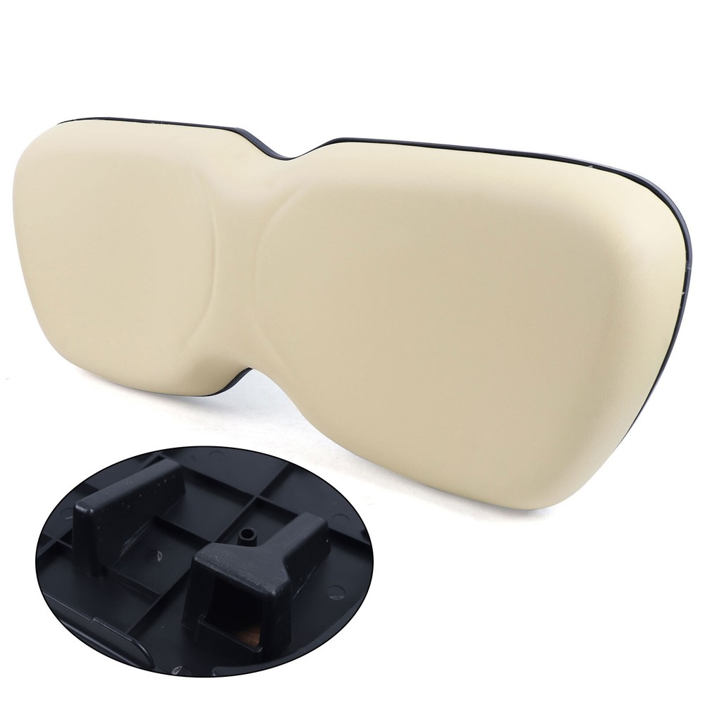 Beige Golf Cart Front Seat for Club Car Precedent with Backrest Cushion
