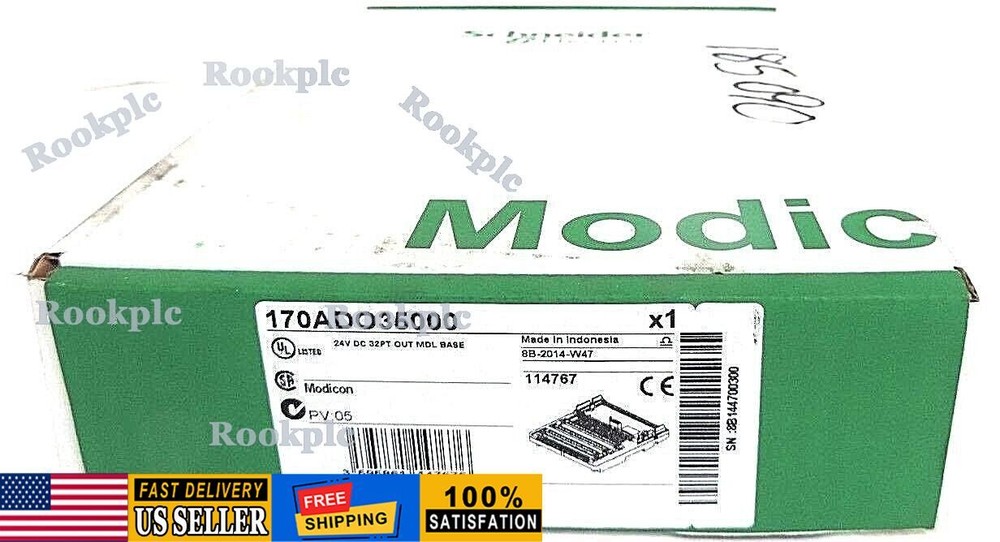 New In Box Schneider 170ADO35000 I/O Base 24VDC 32PT Output Module