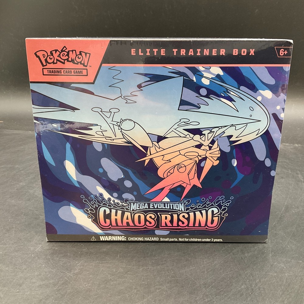 Pokemon TCG Meha Evolution Chaos Rising Elite Trainer Box SEALED ETBPROBSTEIN is actively accepting consignments !!