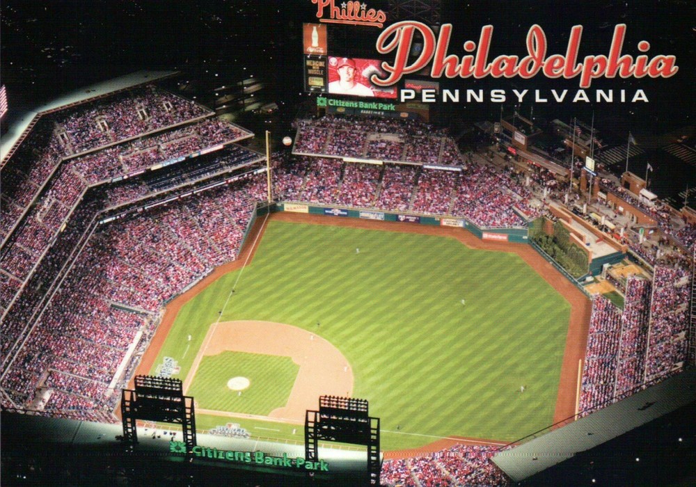 Citizens Bank Park Home of MLB Baseball Pennsylvania Phillies - Stadium Postcard