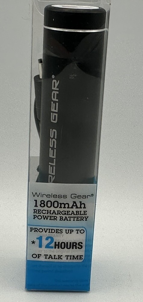 Rechargeable Power Battery 1800mAh Wireless Gear 12 Hours Of Talk Time New