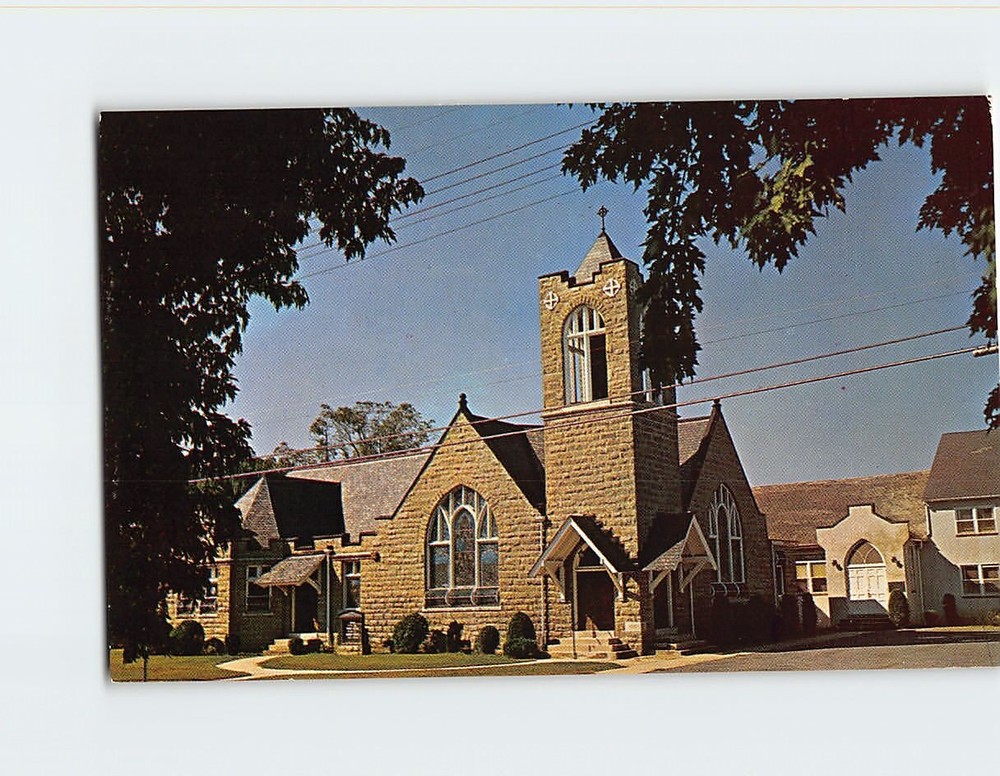 Postcard Buckingham Presbyterian Church Berlin Maryland USA