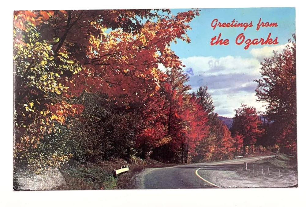 Greetings from the Ozarks Missouri Lake of the Ozarks Postcard