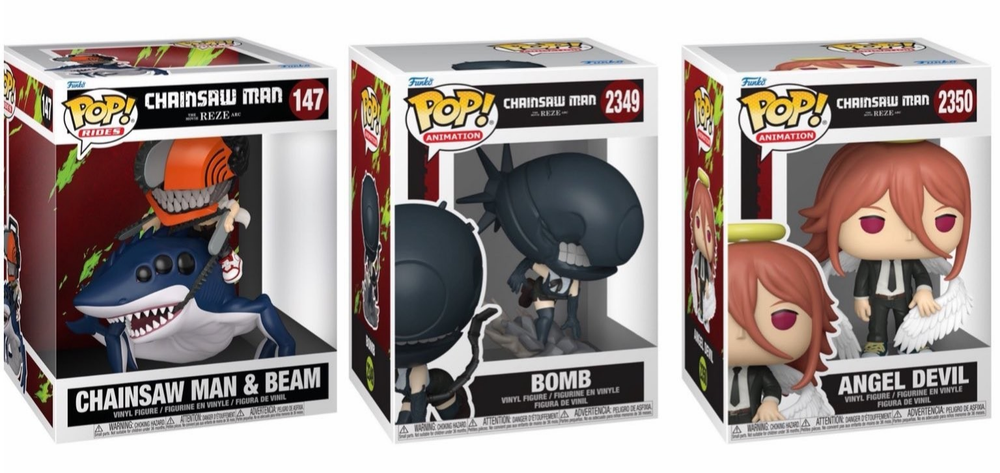 FUNKO POP CHAINSAW MAN REZE MOVIE BEAM BOMB ANGEL DEVIL CHOOSE! PRE ORDER