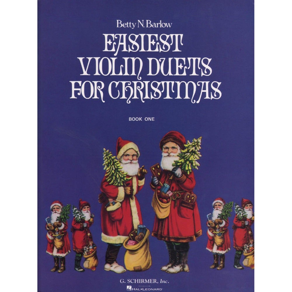 Easiest Christmas - Duets Book 1 | Violin and Piano Sheet Music Score with P...