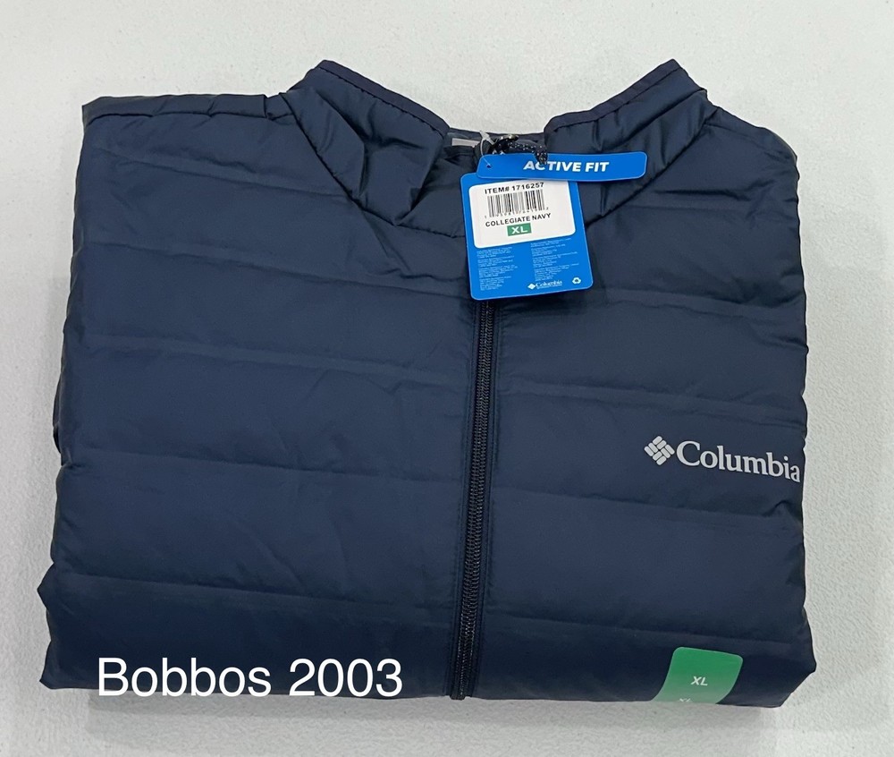 Columbia Men's Lake 22 Heat Seal Jacket, Collegiate Navy, Size XL