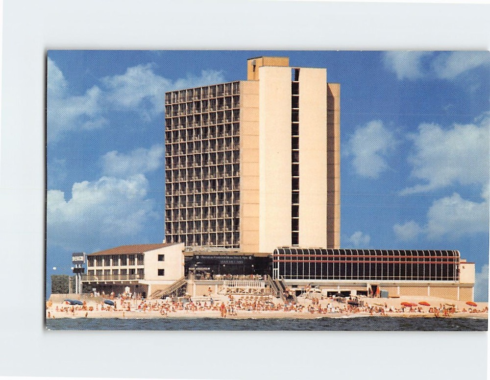 Postcard Sheraton Fontainebleau Inn in Ocean City Maryland USA