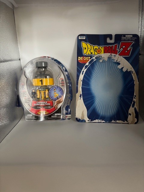 Dragon Ball Z Corporation Trunks Time Capsule Diecast Figure  IWRIN  2000 used