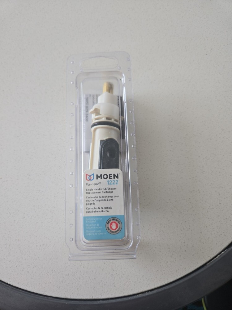 MOEN 1222B Posi-Temp Shower Tub Handle with OEM Cartridge USA New