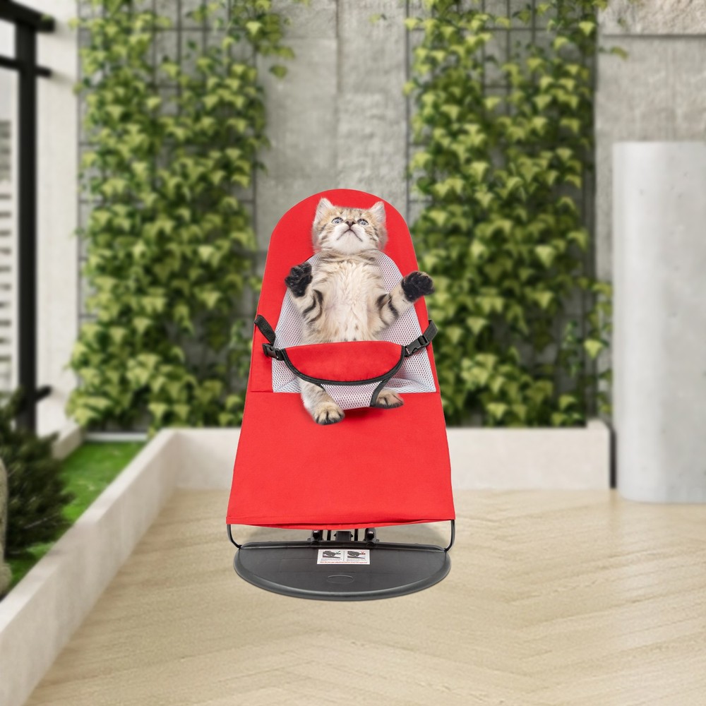 Portable Cat Rocking Chair Dog Snoring Chair Bed Rest Accessories Pet Rocking