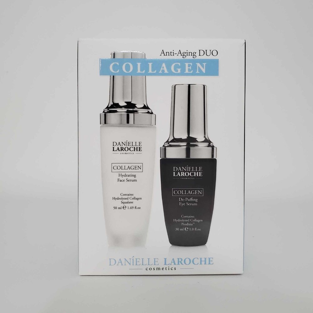 DANIELLE LAROCHE Anti-Aging DUO Collagen Face Serum and De-Puffing Eye Hydration