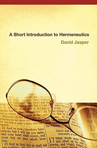 A Short Introduction to Hermeneutics by Jasper