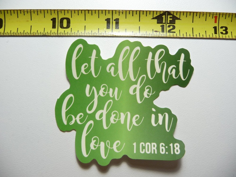Inspirational Love Decal Sticker - Motivational Positive Quote Vinyl Art