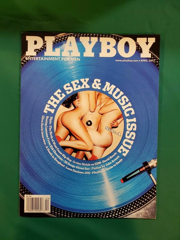 Vintage Playboy Magazine April 2013 Sex And Music, Hip Hop, Vg