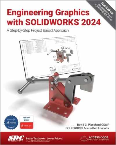 Engineering Graphics with SOLIDWORKS - Paperback, by David Planchard - Very Good
