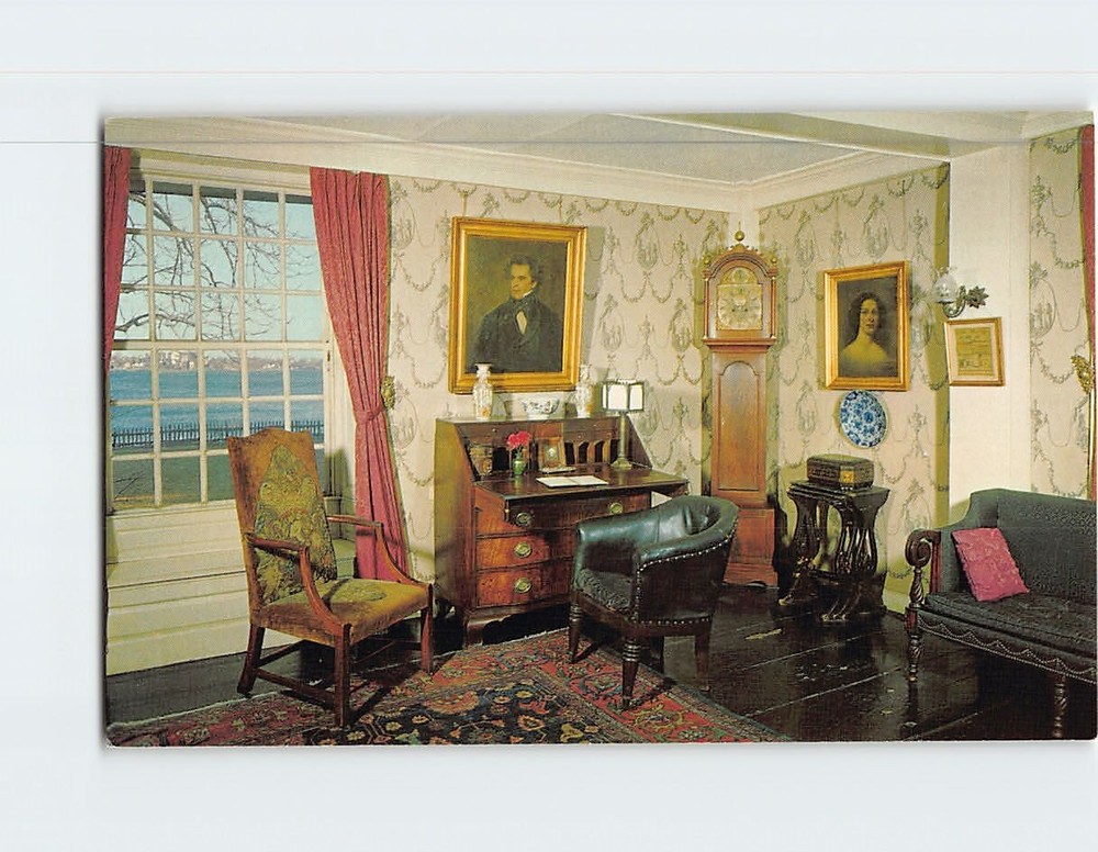 Postcard The Parlor House of Seven Gables Salem Massachusetts USA