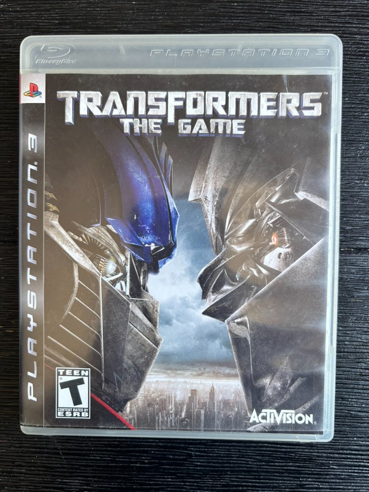 Transformers The Game PS3 PlayStation 3 Complete Tested Activision