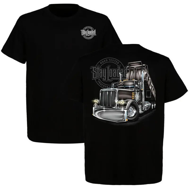 Stay Loaded Slammin Gates Shirt, Dump Truck Shirt, Retro Semi Truck Tee, Big Rig