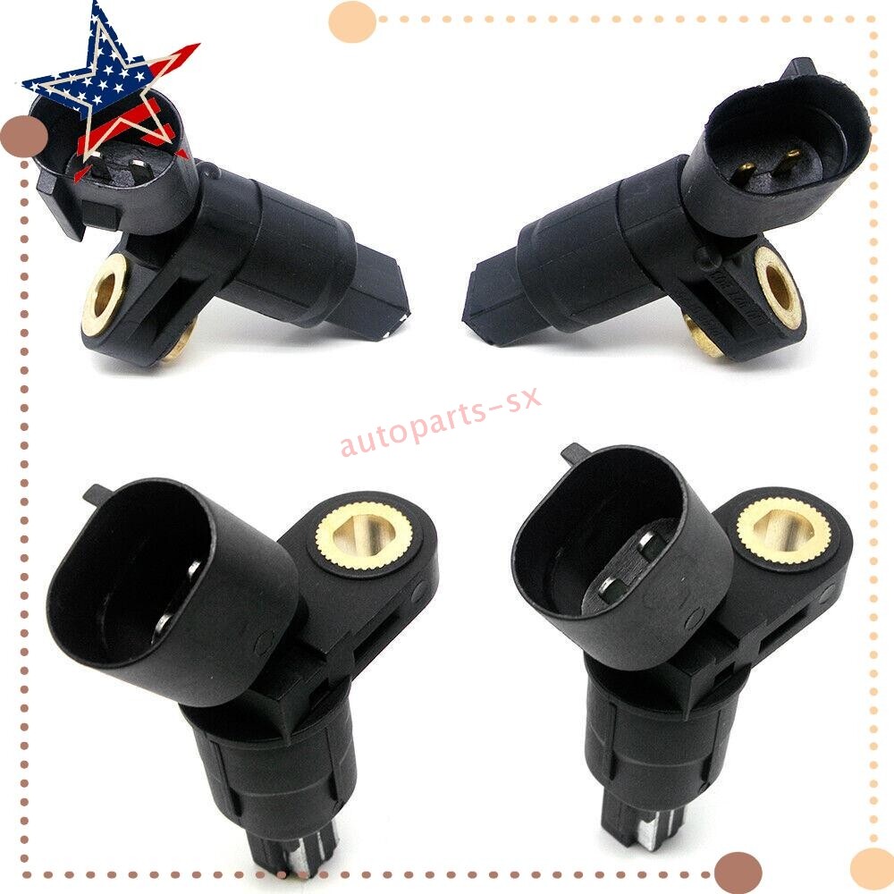 4PCS New Front & Rear ABS Wheel Speed Sensors for Volkswagen Beetle Golf Audi TT