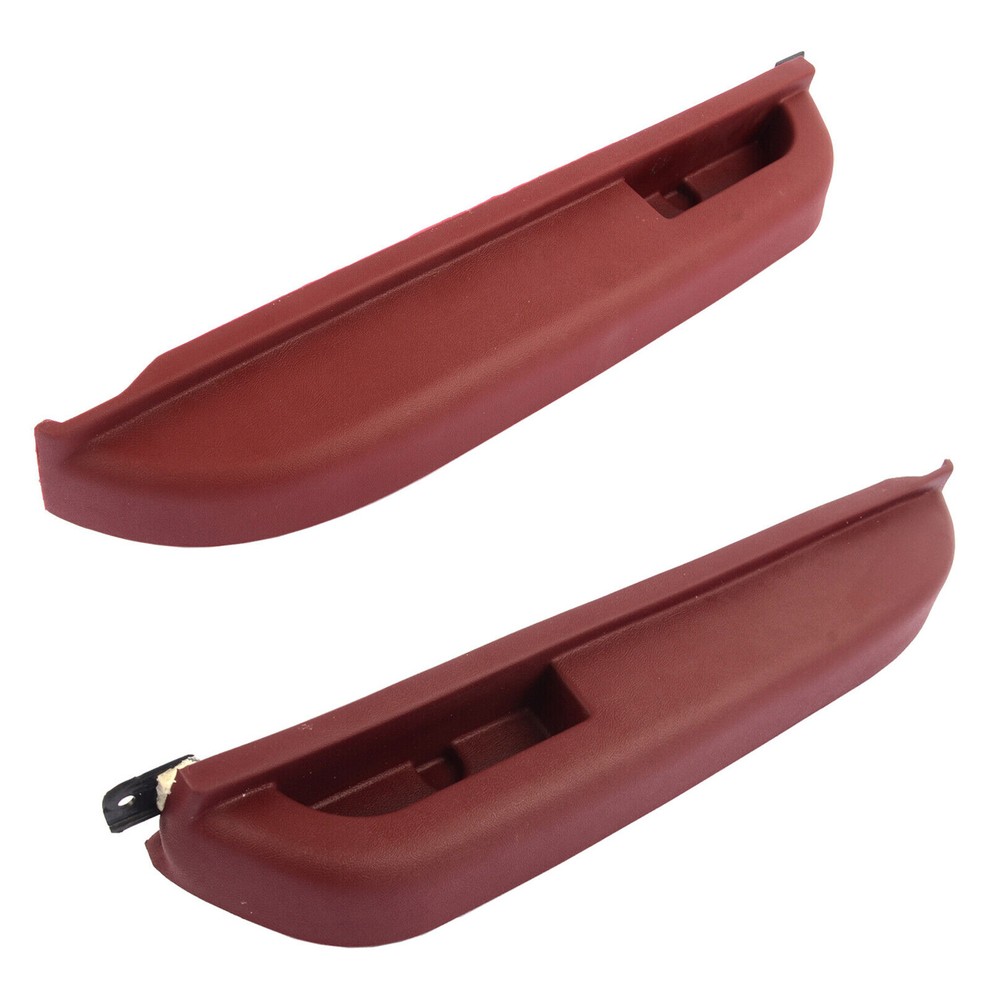 2Pcs Front LH RH Door Armrest Red For 90-94 Chevrolet GMC C/K 1500 2500 3500