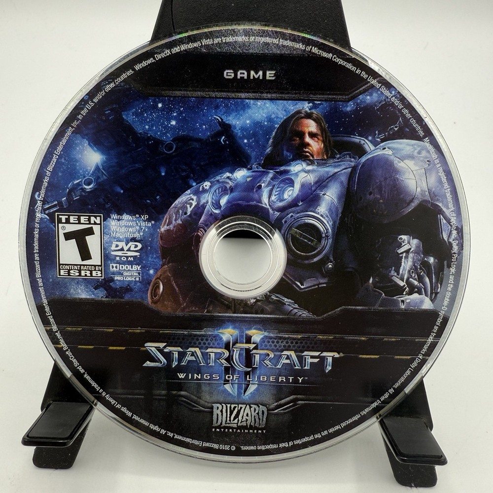StarCraft II: Wings of Liberty (Windows/Mac: Mac and Windows PC Game Disc Only