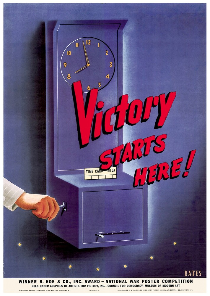 Decor Poster. Fine Graphic Art Design. Victory starts here. Home Wall Art. 1789