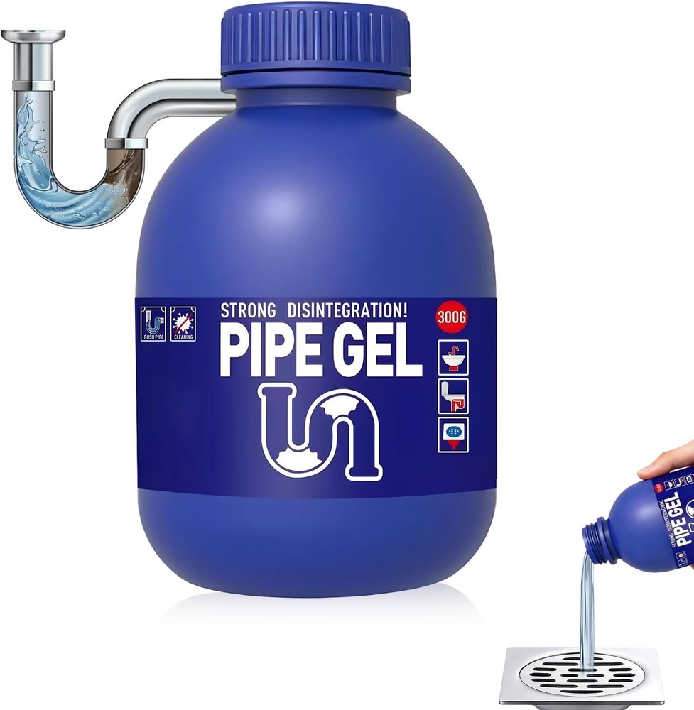 Pipe Bobo Drain Cleaner for Kitchen Sinks, Professional Drains Clog Remover, Pow