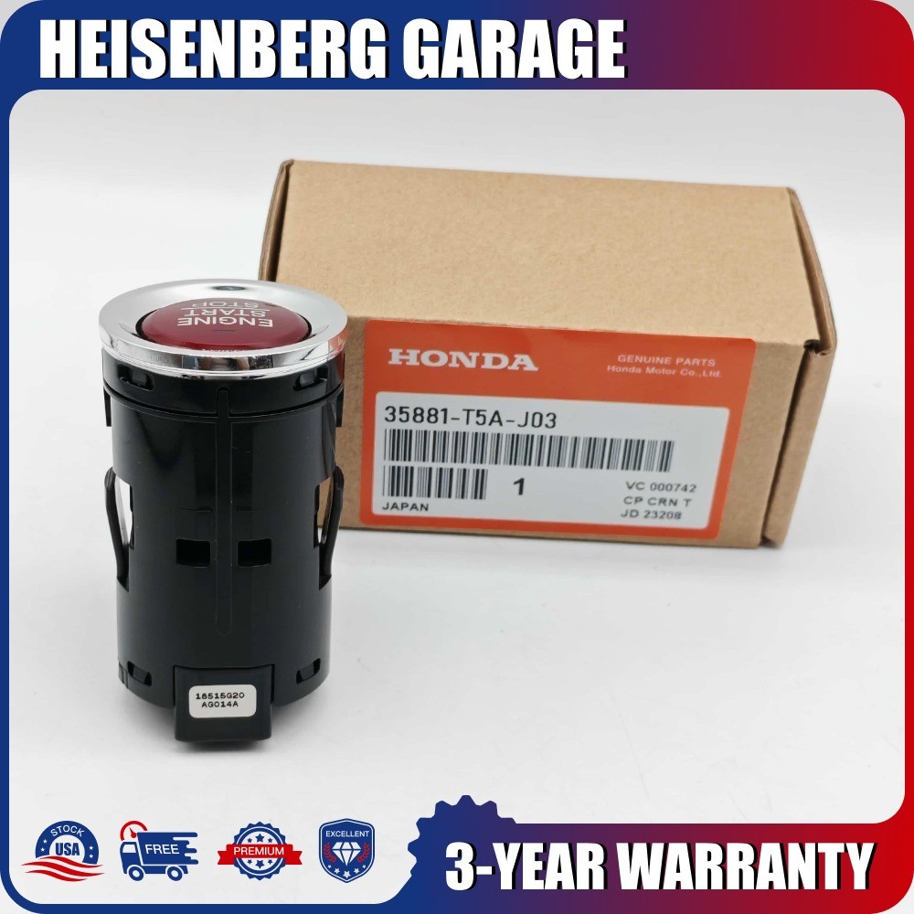 Genuine Engine Start / Stop Switch #35881-T5A-J03 Fits For Honda FIT 2015-2017
