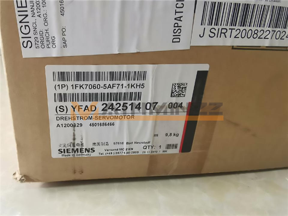 1PC New Siemens servo motor 1FK7060-5AF71-1KH5