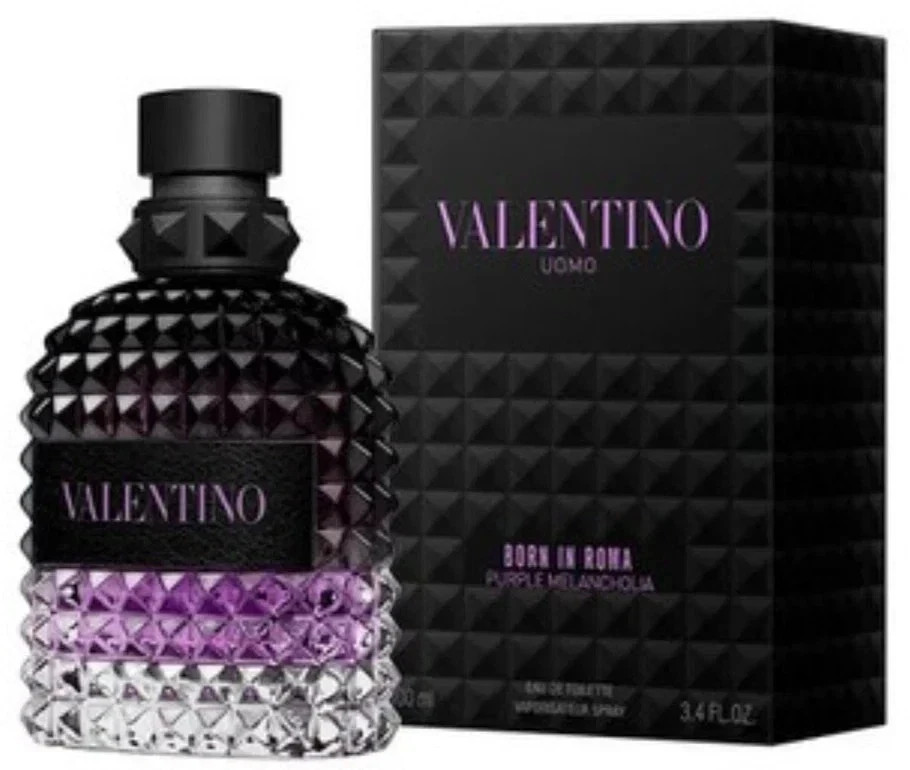 2026 Valentino Uomo Born in Roma PURPLE MELANCHOLIA 3.4 oz / 100 ml for Men