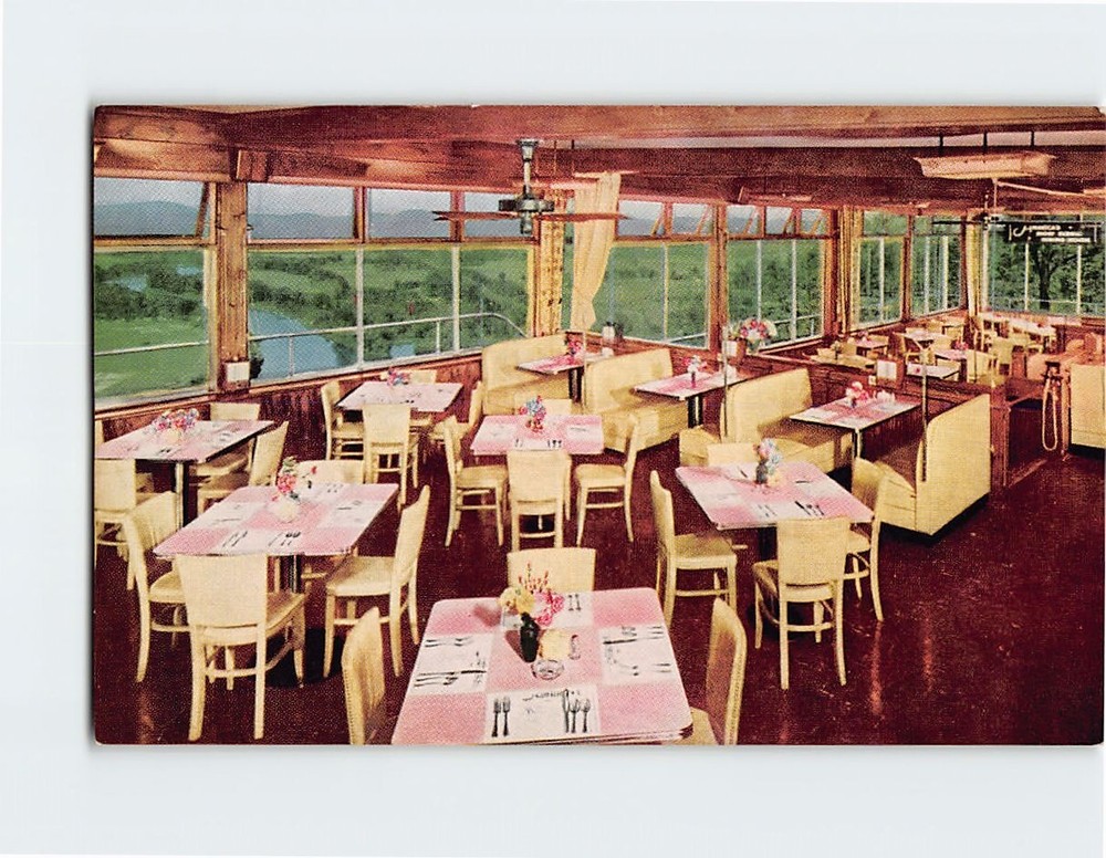 Postcard Dining Room, O'Briens', Waverly, New York