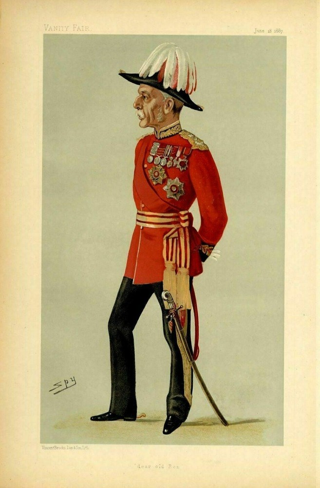 GENERAL SIR FREDERICK CHARLES ARTHUR STEPHENSON BRITISH ARMY OFFICER IN UNIFORM