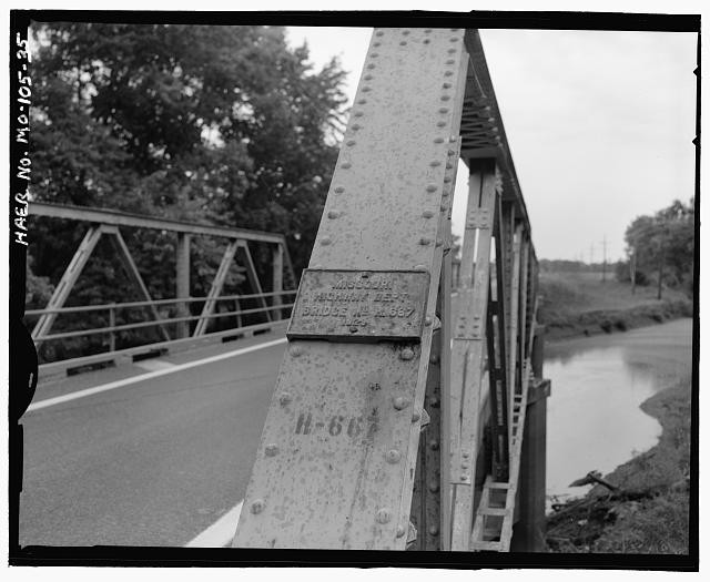 Doxie Creek Bridge,State Route 5,Forest Green,Chariton County,Missouri,MO,34