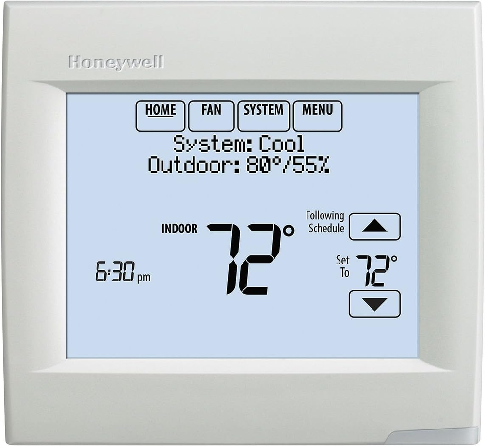 TH8320R1003 Visionpro 8000 with Redlink Digital Thermostat, White