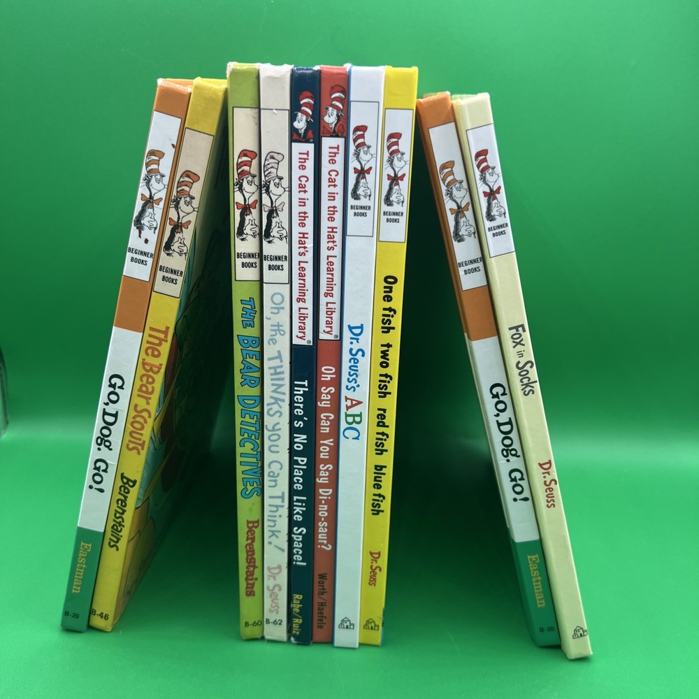 Lot Of 9 Dr. Seuss Books