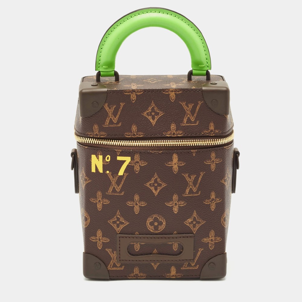 Louis Vuitton Vintage Monogram Canvas N7 Vertical Box Trunk