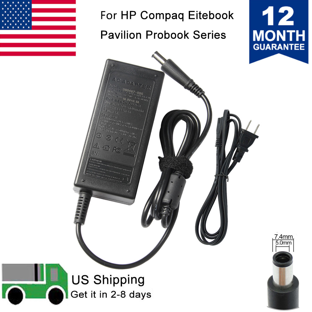 AC Power Adapter Charger for HP Envy DV6T-7200 M6-1205DX M6-1225DX Supply Cord