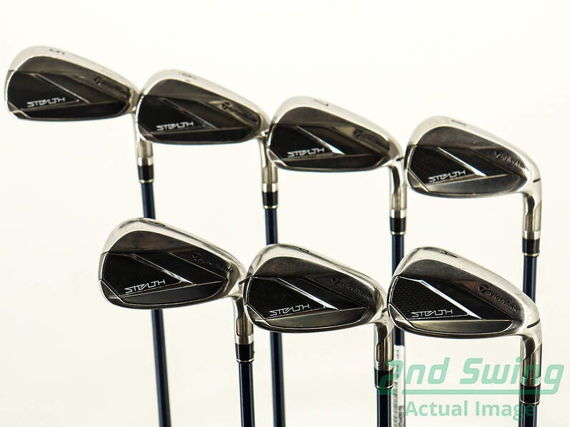 TaylorMade Stealth 5-PW AW Iron Set Graphite Regular RH Standard
