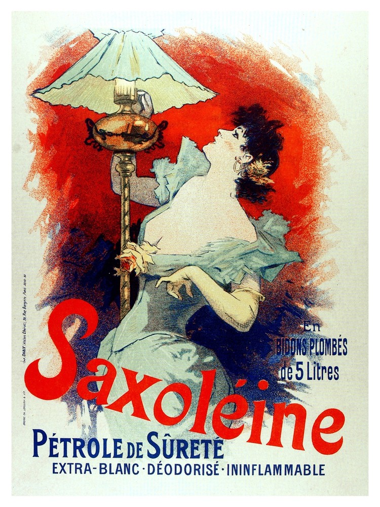 Saxoleine Oil Lamp wall Ad Decoration Poster.Graphic Art Interior design 3174