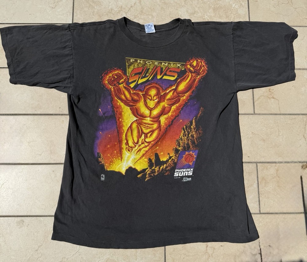 Vintage 90s Phoenix Suns Salem Sportswear Superhero
