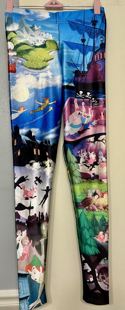 BlackMilk x Disney Peter Pan Leggings Size Small