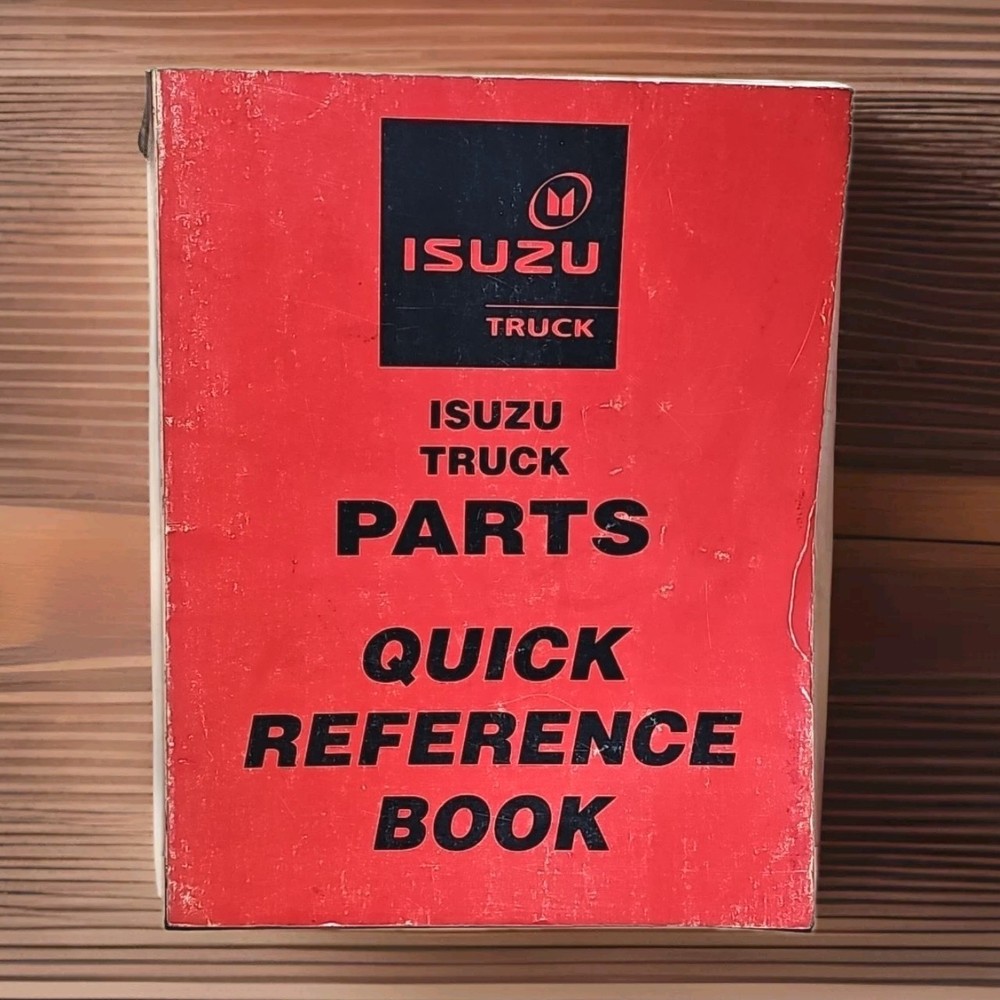 Isuzu Truck Parts List Quick Reference Catalog Shop Book Manual 1998