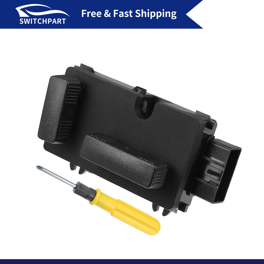 Right Passenger Side 8 Way Power Seat Control Switch for GMC Sierra 12450254