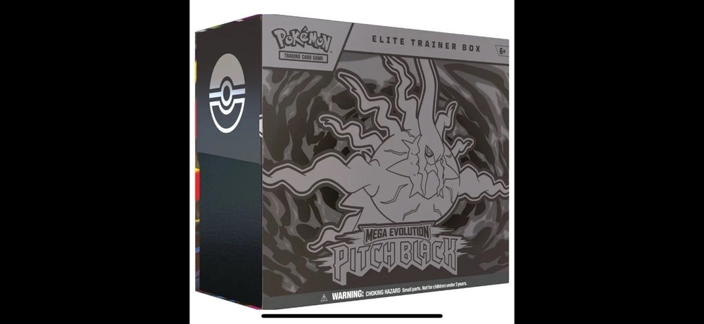 Pokemon Pitch Black Elite Trainer Box (ETB) Preorder July 17 Mega Evolution