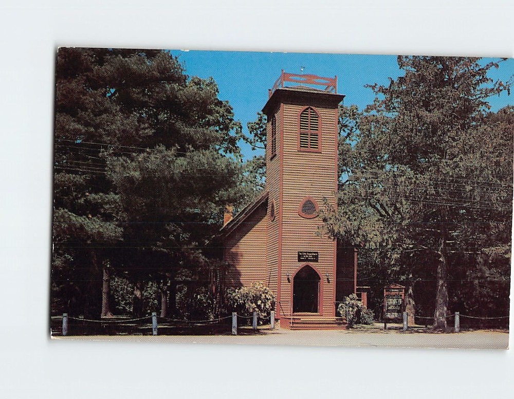 Postcard Little Brown Church in the Vale Nashua Iowa USA