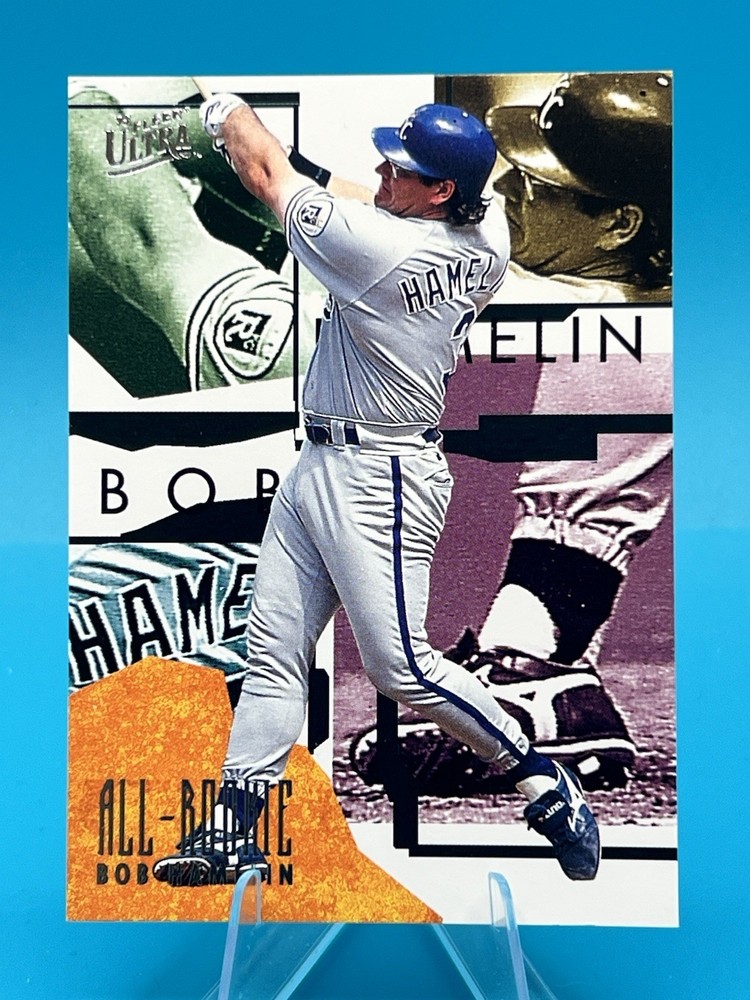 Bob Hamelin 1995 Ultra Baseball #4 Kansas City Royals All-Rookies