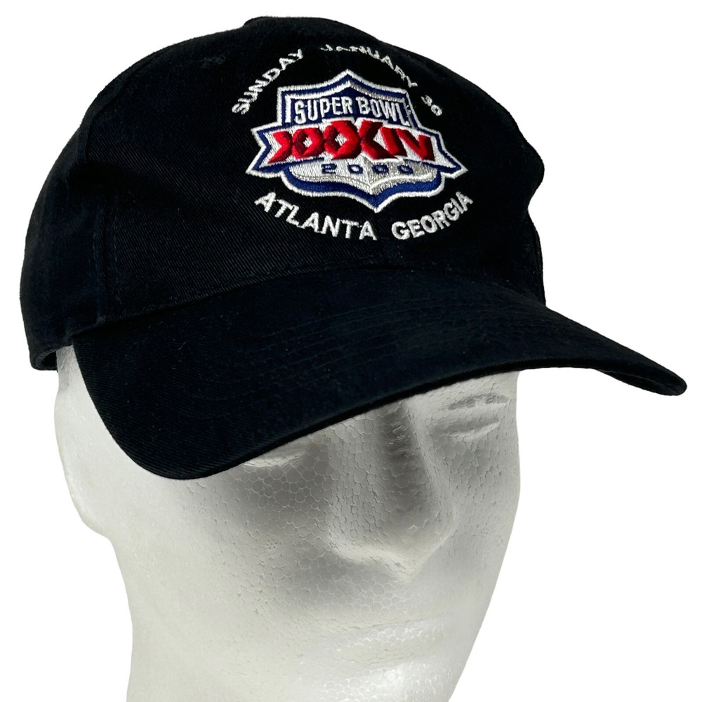 Vintage 2000 Super Bowl XXXIV NFL Los Angeles Rams Black Baseball Cap