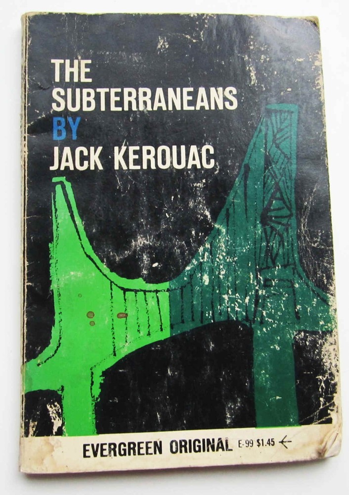 Jack Kerouac THE SUBTERRANEANS Paperback Book Evergreen Edition 1958 12th Print